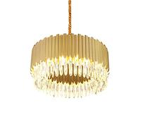 KXEcoLife Lampe de Salon créative et Originale, Lustre en Cristal Luxueux, Douille E14, Style Nordique postmoderne, idéale pour la Chambre, la Villa ou la Salle à Manger. Dimensions : 50 x 3