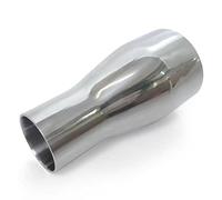 KXJSYL Tool 1PC 19mm 25mm 32mm 38mm 45mm 51mm OD Réducteur de soudage Bout à Bout SUS 304 Raccord de Tuyau sanitaire en Acier Inoxydable Bière Maison(51mm to 38mm)