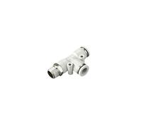 KXJSYL Tool Connecteurs de tuyaux pneumatiques, raccords de tuyaux Blancs de Haute qualité, Filetage BSP 1/4 1/2 6mm 8mm, raccord Rapide, 1 pièce(6-02 (6mm-1l4),PD)