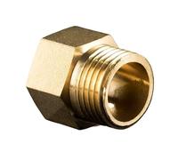KXJSYL Tool Raccord en Laiton F/M métrique vers Filetage impérial, connecteurs de tuyaux en Laiton, Adaptateur de coupleur en cuivre, Joint fileté, 1 pièce(M14X1.5-G3I8)