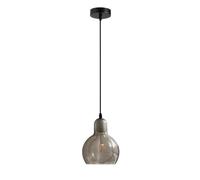 KXKLGWHN Lampe Suspendue en Verre métallique de Style Nordique, Abat-Jour en Verre créatif en Forme de Gourde, luminaires encastrés, Lustre à Une tête à Base E27