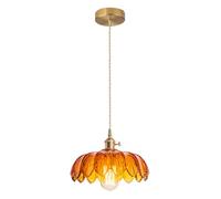 KXKLGWHN Lustre de style industriel nordique, suspension en verre d'intérieur, douille E26, luminaire décoratif pour chambre, salon, îlot de cuisine
