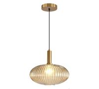 KXKLGWHN Suspension créative en forme de lanterne, lustre en verre de style minimaliste moderne, lampe suspendue à ligne de suspension réglable, luminaires décoratifs pour salle à manger, chambre et s