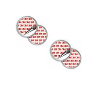 KYF- Lot de 2 - Kit de Fixation magnétique Universel x2 Puissants aimants à Surface adhésive 3M Extra Forte