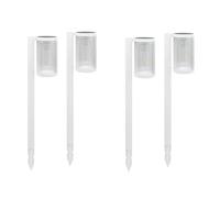 KYF Lot de 4 Éclairages LED Solaires 25 lm à Planter Idéal pour Éclairage d'Allée et Chemin