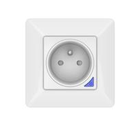 KYF Prise Wi-Fi encastrée intelligente d’intérieur avec compteur d’énergie
