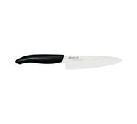 Couteau universel céramique lame blanche 13 cm Noir