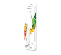 Kyocera FK-140-WH WH Couteau du Chef Manche Ergonomique Blanc / Lame Céramique Blanc 14 cm