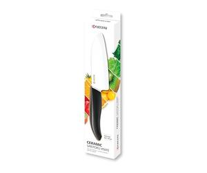 Kyocera FK140WH Couteau du Chef Trancheur Lame Céramique Noir
