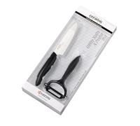 Kyocera Starter Set BK Couteau d'Office + 1 Eplucheur Lame Céramique