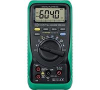 Kyoritsu KEW 1012 Mutlimètre numérique pour mesure de tensions TRMS AC/DC, courants TRMS AC/DC, résistance, continuité, essai diode, capacité, fréquence, gris