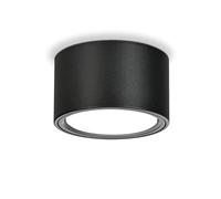 KYOTECH LED Spot en Saillie - 4000K Noir Mat Spots de Plafond 6W 550LM GX53 LED Spots en Saillie - Ø95x55mm Spot de Plafond en Saillie 230V Spots de Plafond pour Chambre à Coucher Salon