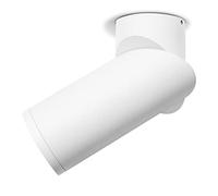 KYOTECH Spot Plafond Blanc Spot Plafonnier Orientable Moderne Luminaire Plafonnier Base GU10 Éclairage de Plafond Aluminium Rond LED Spot Mural pour Cuisine Salon Chambre