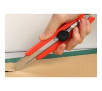 L-500P, boîtier en plastique, 18 mm, rouge