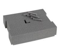 Sortimo Mousse à compartiments pré-perforée L-BOXX 136 405 x 315 x 85 mm 1 pièce