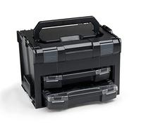 L-BOXX Bosch Sortimo LS BOXX 306 - Avec i-BOXX 72 H3 & i-BOXX 72 I3 en noir - Boîte à outils professionnelle vide - Boîte à outils en plastique vide