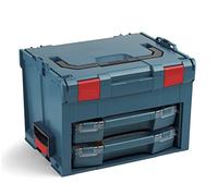 L-BOXX Bosch Sortimo LS-BOXX 306 Mallette à outils professionnelle sans logo avec 2 i-BOXX vides Outils de transport, Bleu Professionnel