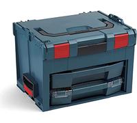 L-BOXX Sortimo LS-Boxx 306 Professional Bleu sans logo | Équipé de boîtes à inserts i-Boxx 72 B3 et tiroir LS 72 vide