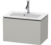 L-Cube Duravit vasque LC615600707 62 x 39, 2000 cm, gris béton mat, 2000 , suspendu