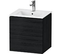 Duravit Bâti-support pour lavabo suspendu L-Cube LC621801616 – Compact, 2 tiroirs, 520x550x421 mm