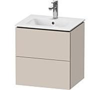 Duravit Bâti-support lavabo suspendu L-Cube LC621809191 Compact 2 tiroirs 520×550×421 mm