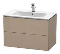 L-Cube Duravit vasque LC624107575 82 x 48, 2000 cm, lin, 2 tiroirs, suspendu