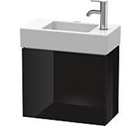 Duravit L-Cube Meuble sous-lavabo suspendu, 1 porte, charnière à gauche, 480x400x240mm, LC6246L4040