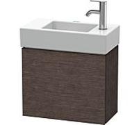 Duravit Meuble sous-lavabo L-Cube LC6246L7272, 1 porte gauche, 480x400x240 mm, Chêne foncé brossé