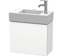L-Cube Duravit vasque LC6246R1818 48x24x40cm, suspendu, porte à droite, blanc mat