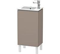 Duravit L-Cube Meuble sous-lavabo vertical, 1 porte, charnière à gauche, 420x704x294mm, LC6273L4343