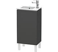 Duravit L-Cube Meuble sous-lavabo vertical, 1 porte, charnière à gauche, 420x704x294mm, LC6273L4949