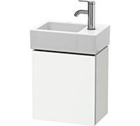 L-Cube Duravit vasque LC6293L1818 36,4x24,1x40cm, suspendu, porte à gauche, blanc mat