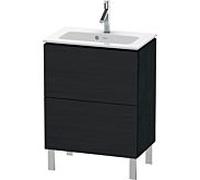 Duravit Meuble sous-vasque L-Cube LC667301616 Compact 2 tiroirs 620×704×391 mm