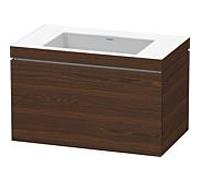 L-Cube Duravit vasque LC6917N6969 80 x 48 cm, sans trou pour robinetterie, 2000 brossé, coulissant match2