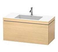 Duravit Vasque L-Cube LC6918O7171 100 x 48 cm Chêne méditerranéen Coulissant 2000