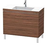 Duravit L-Cube Meuble avec vasque Vero Air, 2 tiroirs, LC6938O2121,