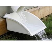 l’eau de décharge, Bloc d'inverseur de bec de descente, pelle à poussière en PVC, support mural de fondation de 2 à 6,3 pouces, 1 à 20 pièces(Pack of 8)