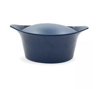 L´incroyable Cocotte Cookut Revêtement céramique Bleu Myrtille - Sans Bouton Ni Manique 20 cm