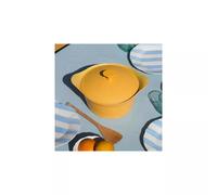 L´incroyable Cocotte Cookut Revêtement céramique mangue avec Poignée et Manique 24 cm