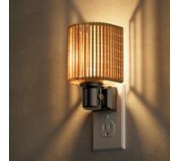 L LOHAS LED - Veilleuses se connectent au mur, veilleuse bohème, veilleuse décorative, intensité variable, 0-100 lm, 3000 K, capteur de lumière, veilleuse classique pour ferme, chambre à coucher