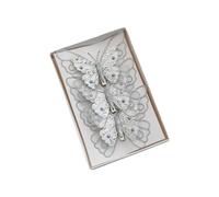 L ' Ornement de Noël Papillon floqué de qualité supérieure ajoute de la Magie à Vos décorations de Festival, Fournitures de fête, Accessoires d ' Arbre de Vacances étincelants
