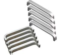 L'10 PCS Poignée de Meuble Cuisine Inox Poignet de Porte Cuisine Universel Poignet Tiroir Meuble en Aluminium Poignée Baton De