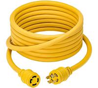 l14-30 Generator Cord 50 Foot JTW Cable, 125/250V 30Amp 7500 Watts UL Certified