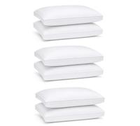 L22G Oreillers de lit à Soufflets Lot de 2 Premium 50x70 cm, Respirant et Moelleux, pour Toutes Positions de Sommeil Dormir sur Le Dos, Le Ventre ou Le côté (6)