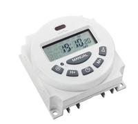 L701 AC 220 V-250 V 12 V 110 V 24 V 16A contrôleur de minuterie numérique 7 jours hebdomadaire Programmable minuterie interrupteur compteur de Minutes(24V)
