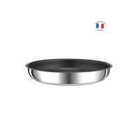L9730402 INGENIO PREFERENCE Poele 24 cm, inox, antiadhésif, poignée vendue séparément, tous feux dont induction inox G