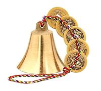 LA BAIESO Cloche Chinoise de Feng Shui pour la Richesse et la Sécurité, la Paix et Le Succès, Élément du Feng Shui, Carillon de Porte ou Décoration