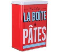Paris prix Boîte à pâtes en métal - Rouge