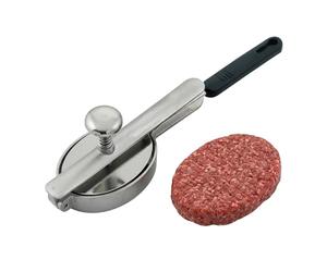 La Bonne Graine - Presse à hamburger rond inox 180 g - Spécial boucher | Reconstitueur professionnel à steak haché 172 ml, qualité supérieure, plateau amovible facile à nettoyer, idéal restauration
