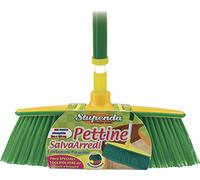 La Briantina Balai pour intérieur, Pet, Multicolore, Largeur 34 cm